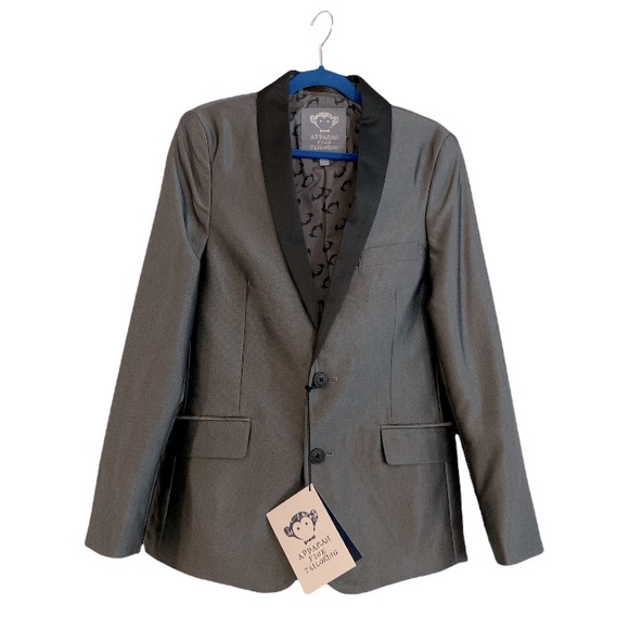 Appaman Little Boys Tuxedo Jacket - Size 14 - Picture 2 of 13